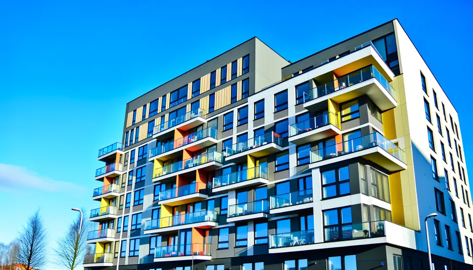 En modern bostadsrättsförening i Sverige.