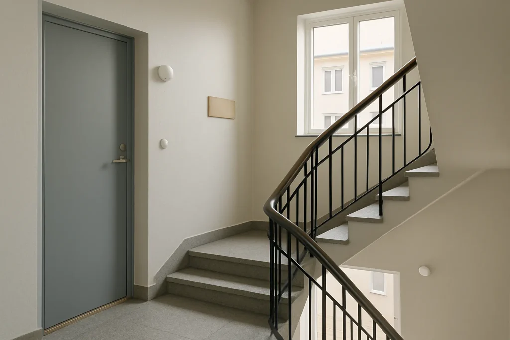 Radonmätning i BRF-fastighet med spårfilmsdosor